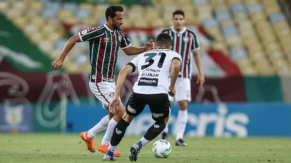 No primeiro turno, o Fluminense empatou com o Ceará por 2 a 2