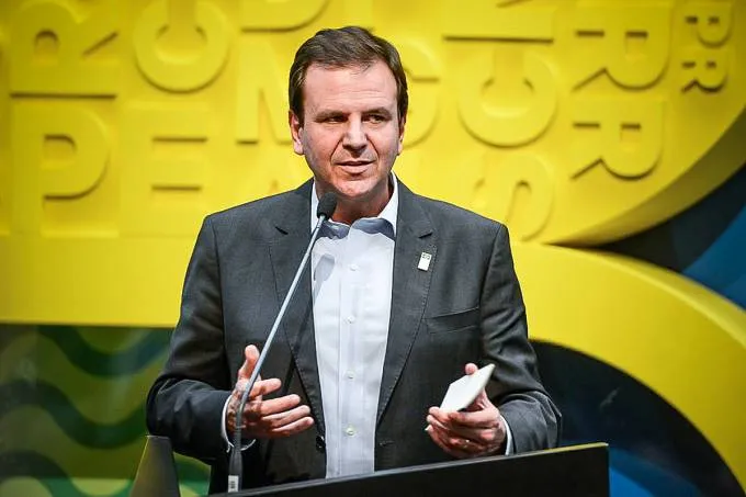 O prefeito do Rio, Eduardo Paes, foi entrevistado pela TV 
Band, neste sábado (17)