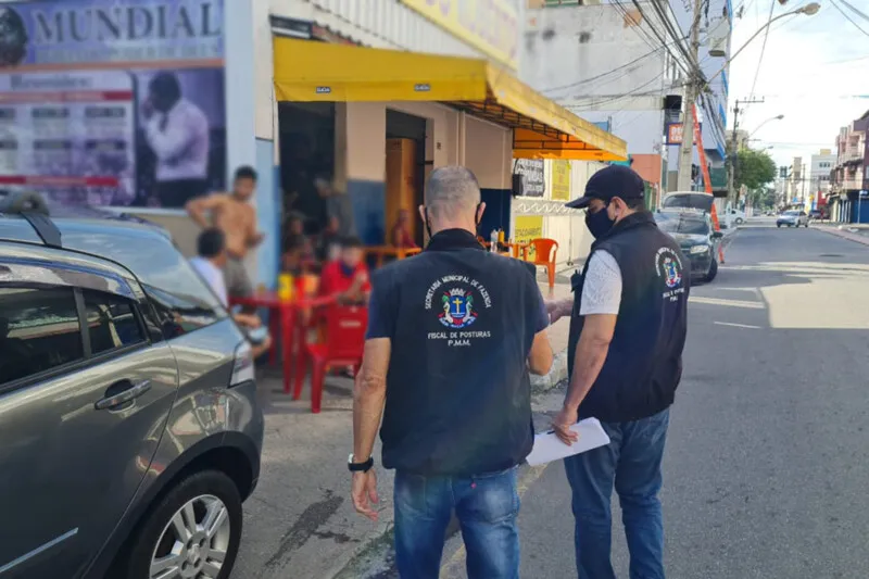 A fiscalização é realizada todos os dias em diversos pontos da cidade