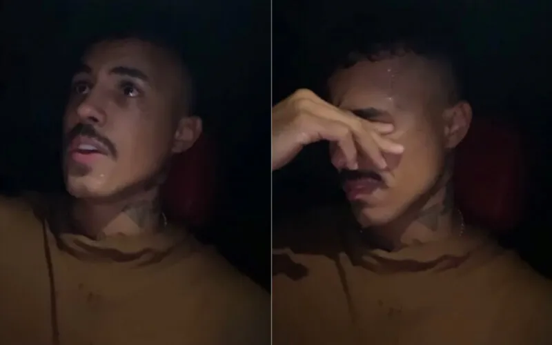 MC Livinho preocupou os fãs com postagens no Instagram e depois afirmou estar bem