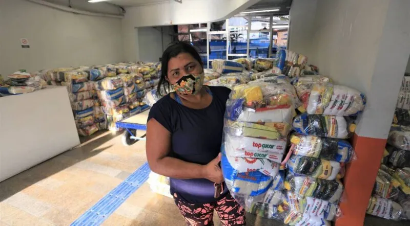 A distribuição do material arrecadado ficará a cargo das instituições parceiras no projeto