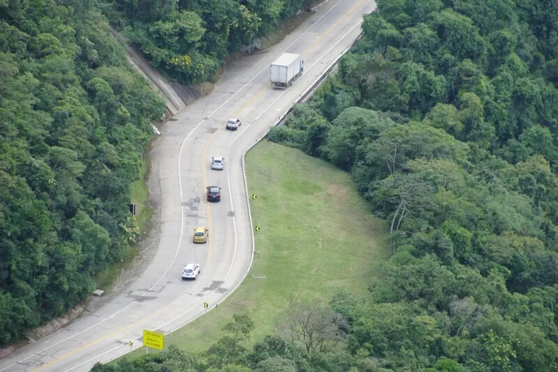 Acidente aconteceu na altura de Teresópolis 