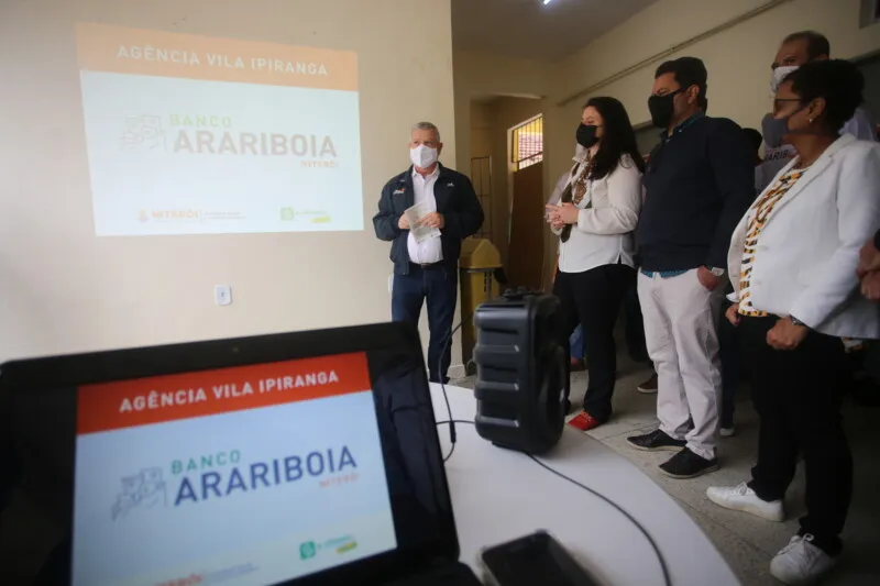 O prefeito Axel Grael destacou a importância da economia solidária