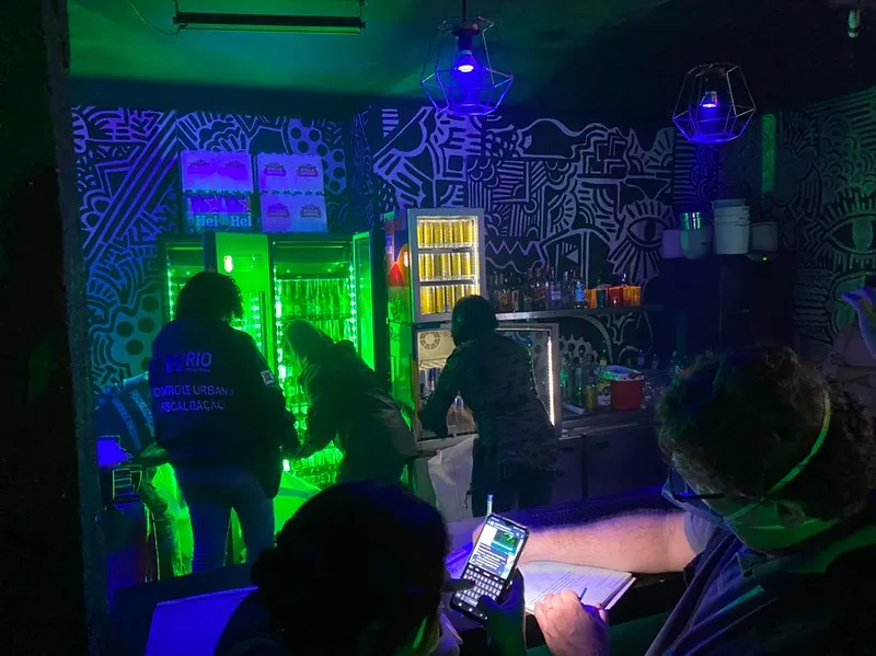 A festa foi mapeada através do setor de inteligência da Secretaria de Ordem Pública.