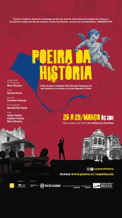 Evento trará histórias de São Gonçalo