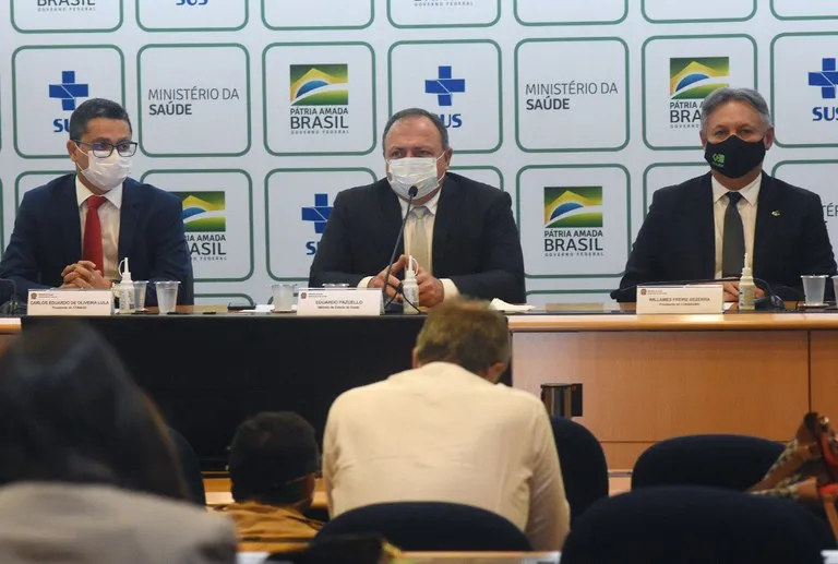 Em pronunciamento, ministro da Saúde ressaltou que ações se apoiam no atendimento imediato nas Unidades Básicas de Saúde, estruturação da capacidade de leitos e vacinação da população