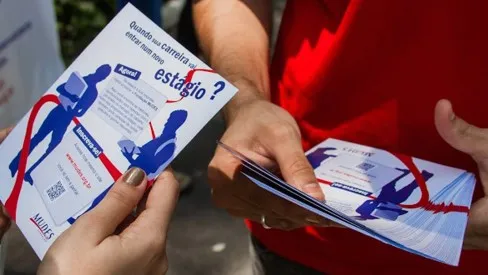 Há chances para estágio no Ensino Médio