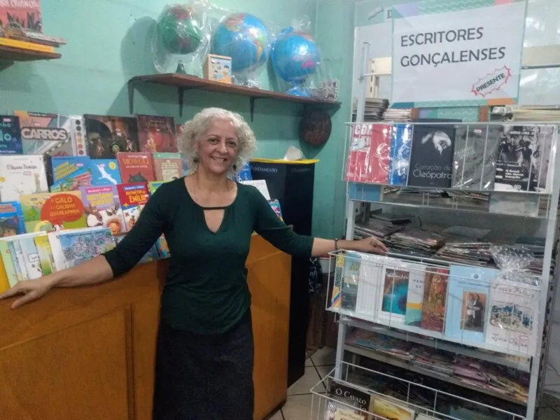 Virgínia Siqueira, dona da livraria Ler é Arte 