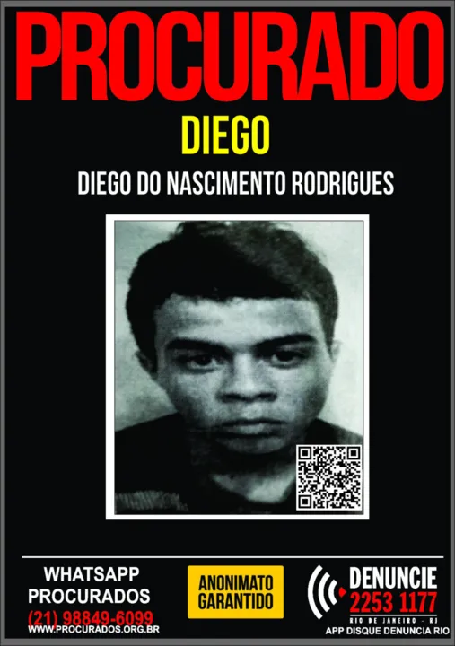 Imagem ilustrativa da imagem Portal dos Procurados busca informações sobre detento que fugiu de presídio no Rio