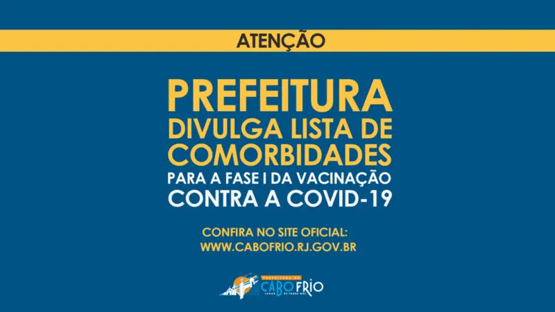 Seguindo o calendário do Ministério da Saúde, o município começou a vacinar o grupo de pessoas com comorbidades nesta semana