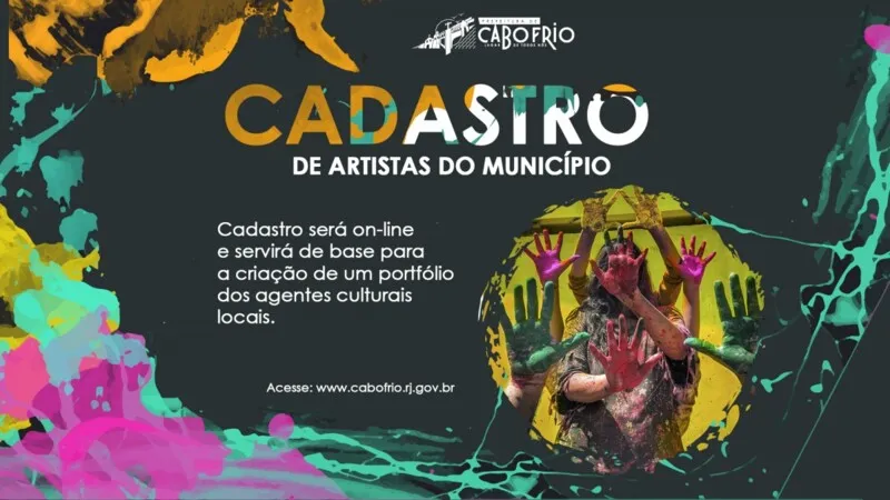 O cadastramento servirá de base para a criação de um portfólio dos agentes culturais locais, que será lançado ainda este ano