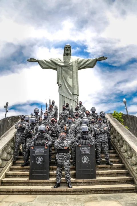 Imagem ilustrativa da imagem PM apresenta novos uniformes de camuflagem