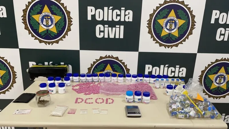 Ele foi capturado no momento que venderia mais de mil comprimidos de ecstasy