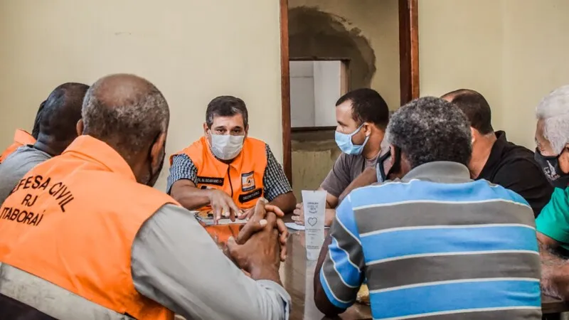 A reunião foi comandada pelo coronel Ricardo Nunes