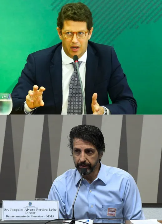 Ricardo Salles: Marcelo Camargo/Agência Brasil - Joaquim Álvaro: Marcos Oliveira/Agência Senado