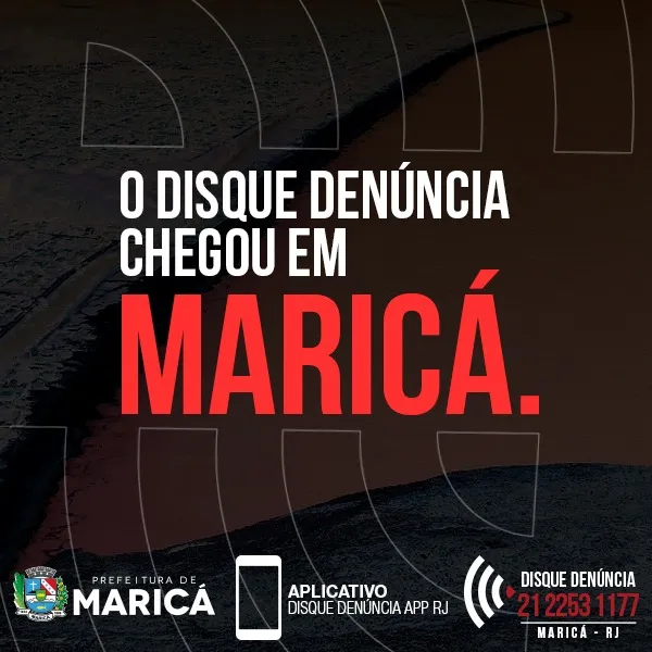 Parceria permite denúncias anônimas 