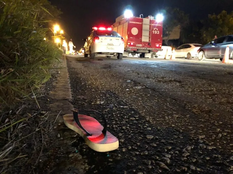 Acidente aconteceu na altura do Laranjal  