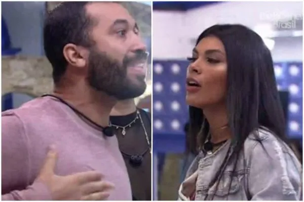 Os dois discutiram na área externa da casa 