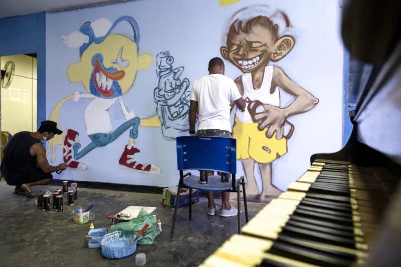 Imagem ilustrativa da imagem Cultura de São Gonçalo faz homenagem ao grafiteiro Pakato