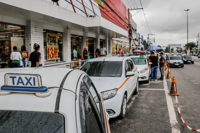 os cinco pontos fixados, quatro deles ficam no Centro