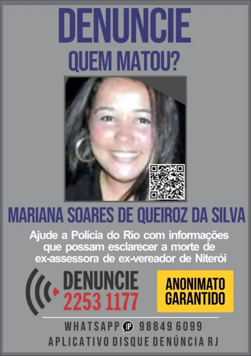 Mariana foi morta e o PM ferido por atirador 