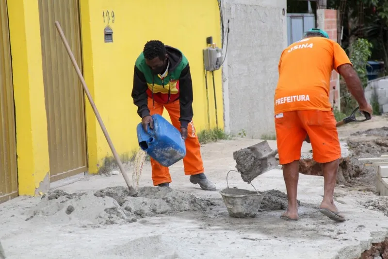 A obra visa sanar os problemas com alagamentos 