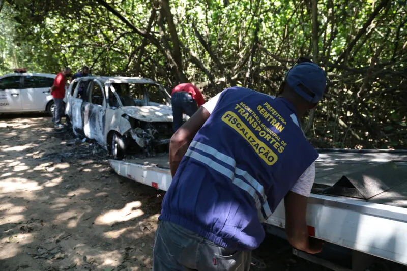 Os veículos recolhidos durante a ação desta quinta foram encaminhados para o depósito do Transguard, no bairro Estrela do Norte