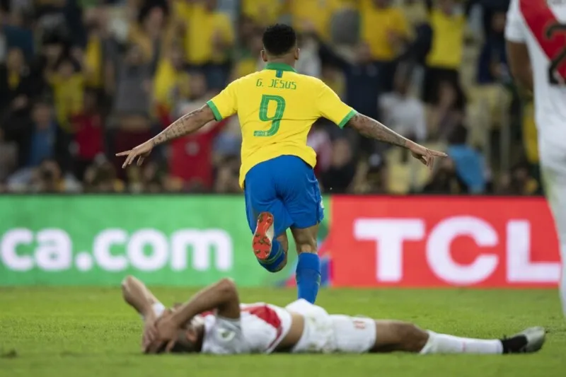 Gabriel Jesus, final da Copa América 2019 Brasil x Peru