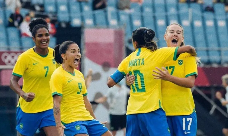 Brasil 5 a 0 na China
