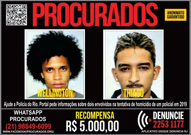 Imagem ilustrativa da imagem Portal  busca informações sobre envolvidos na tentativa de homicídio contra PM
