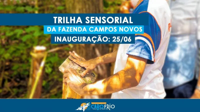 A cada hora serão formados grupos de 10 pessoas para percorrer a trilha