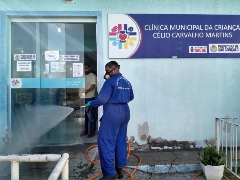A sanitização é contra a proliferação do coronavírus e faz o controle das arboviroses como dengue, zika e chikungunya