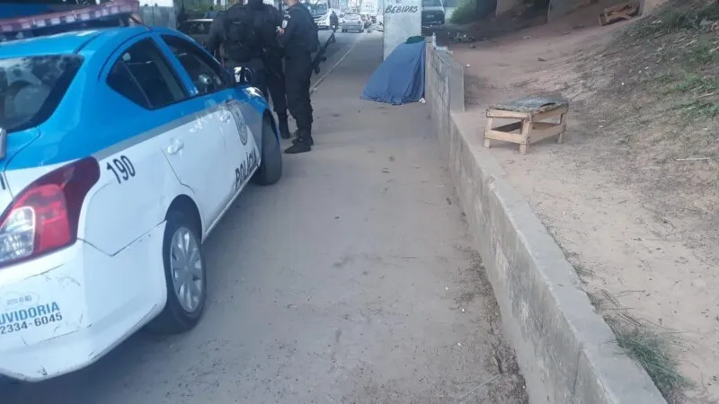 Homem tinha marca de tiro no olho direito