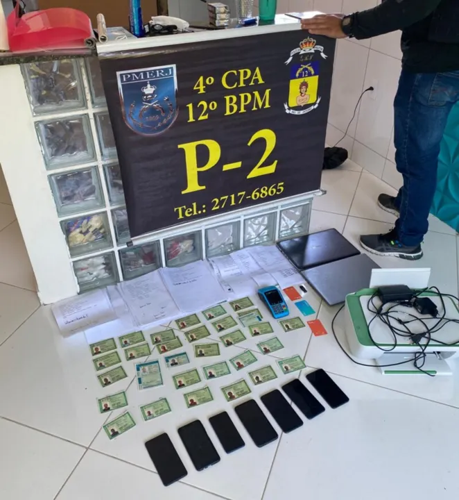 Os suspeitos foram levados à 79ª DP ( Charitas)