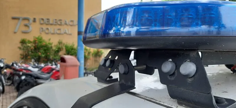 Suspeito foi encaminhado para a 73ª DP