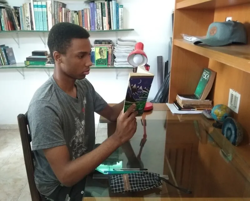 Luã Magalhães conseguiu uma bolsa num curso de verão na Universidade de Cambridge