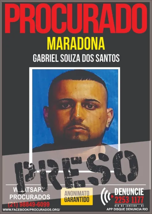 Maradona e dono de uma extensa lista de crimes, incluindo assassinatos