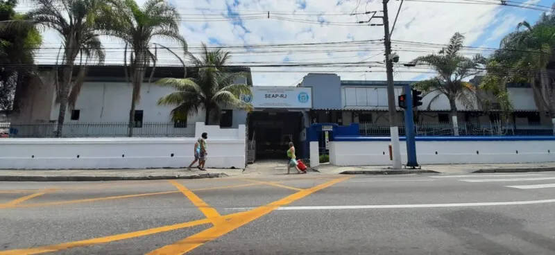 Daniel está preso na Unidade Prisional da Polícia Militar, em Niterói