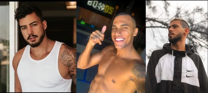 Os três mostraram o seu amor pelo município e falaram sobre sua participação no programa