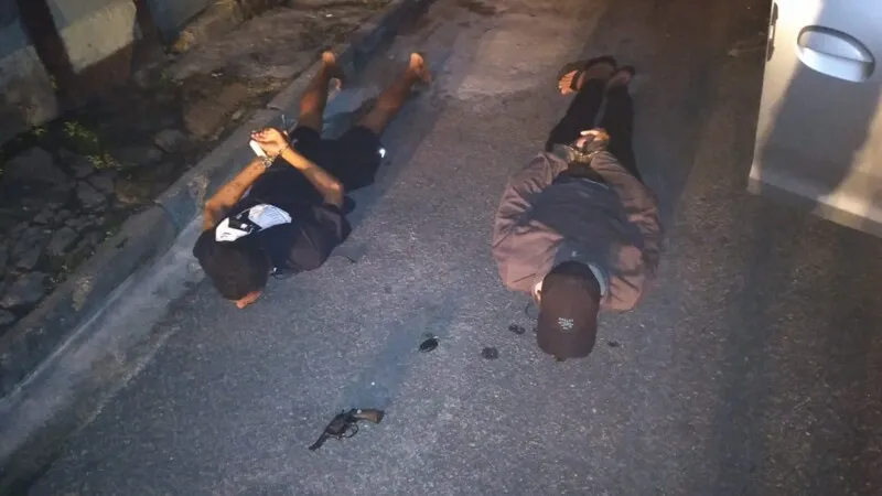 Homens foram presos na Engenhoca