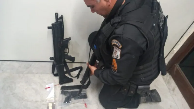 Polícia chegou até o acusado com ajuda das câmeras 
