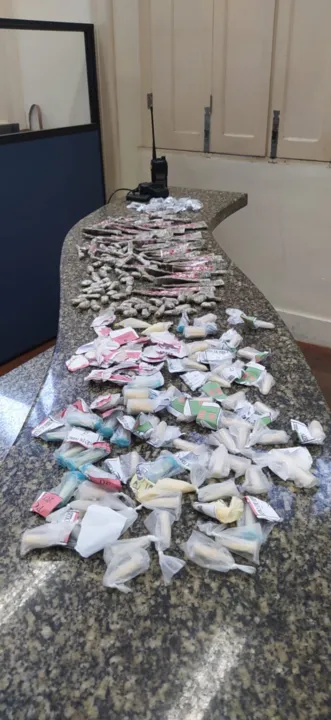 O suspeito foi encaminhado para a 76ª DP (Centro)