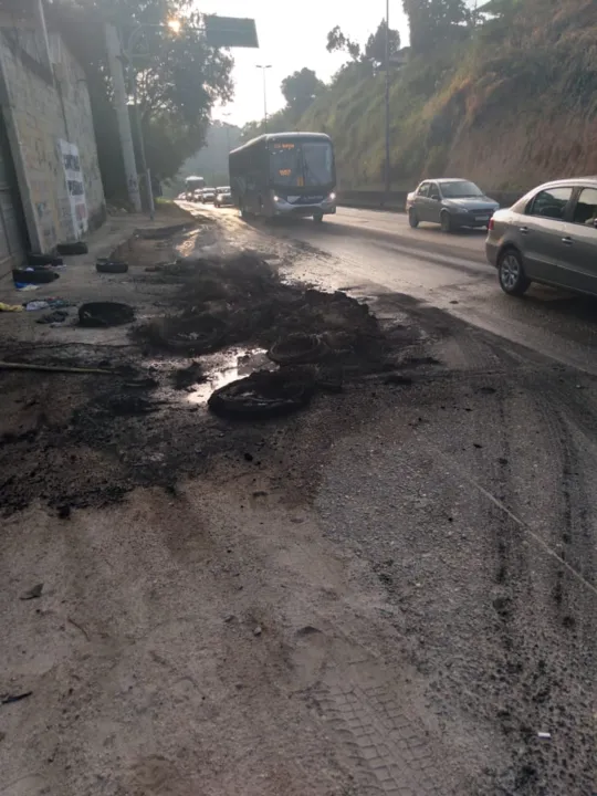 Pista já está liberada para o trânsito