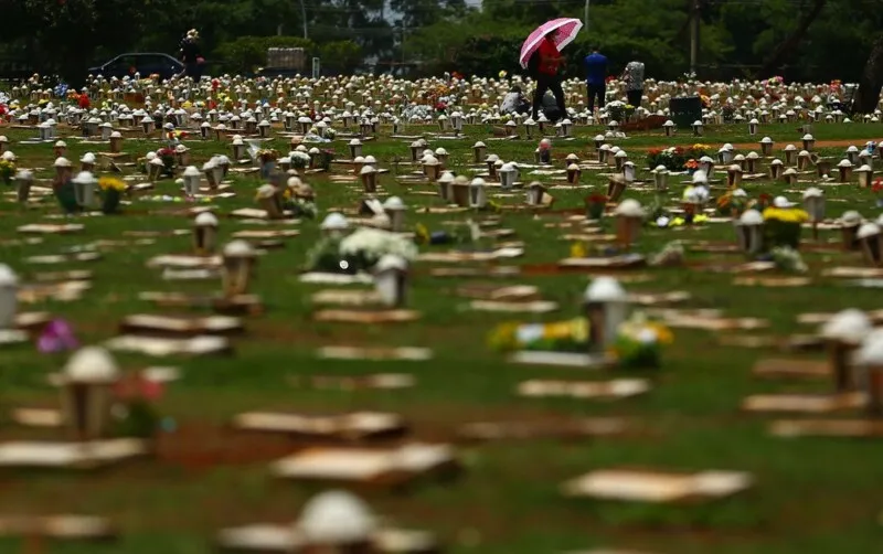 Foram registradas 3.673 mortes pela covid-19 no Brasil nas últimas 24h