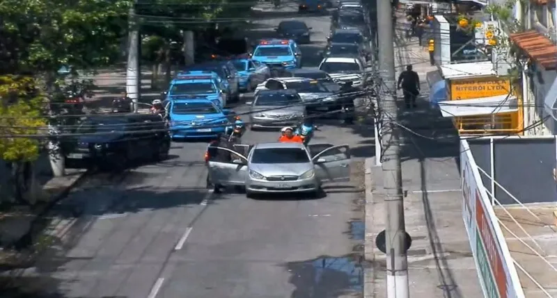 Na prisão ocorrida nesta quarta-feira (31) o cerco contou também com a participação da Polícia Militar.