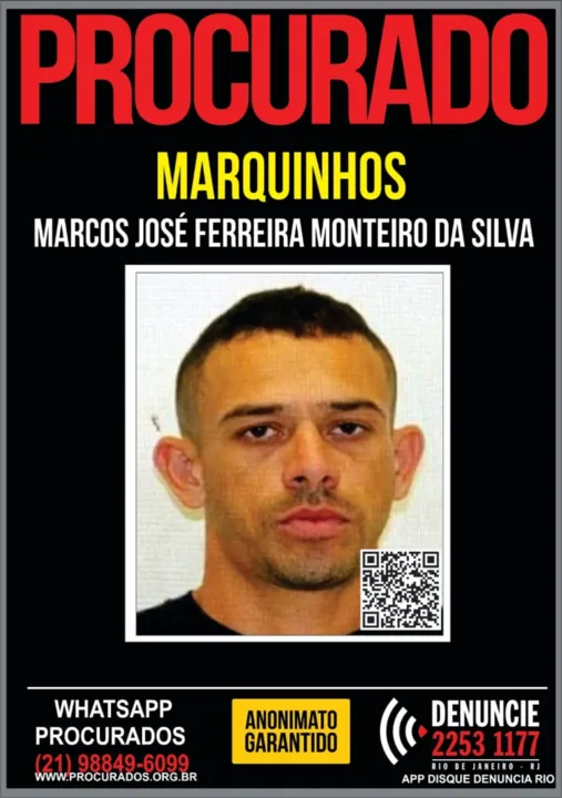 Marcos José Ferreira Monteiro da Silva, mais conhecido pelo apelido de Marquinhos, de 33 anos