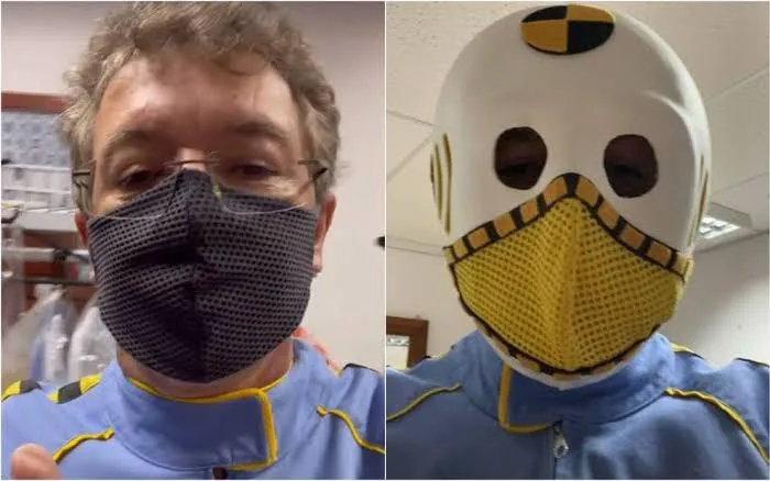 O diretor da Globo entrou na brincadeira do dummy