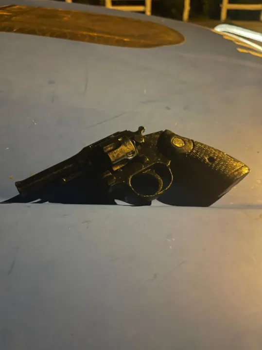 Arma foi levada para a 78ª DP