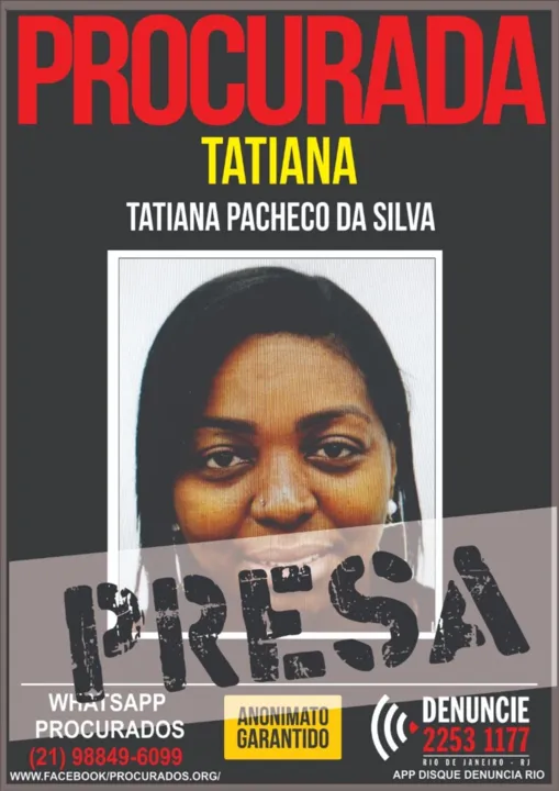 Ela foi presa na tarde desta segunda (3)