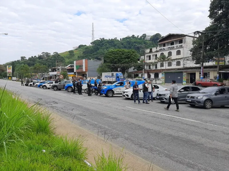 Ação teve apoio da PM, PRF, Polícia Civil e Inea